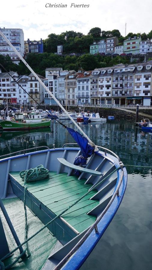 El Cambaral Del Puerto Apartman Luarca Kültér fotó