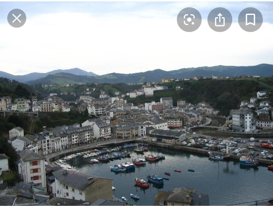El Cambaral Del Puerto Apartman Luarca Kültér fotó